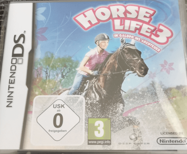 Horse Life 2 box art for Nintendo DS